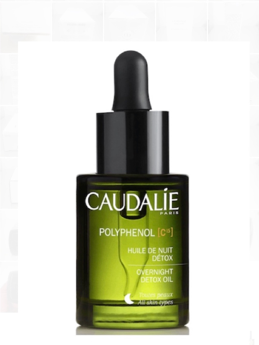 NOB Caudalie Polyphenol C15 Overnight Detox Oil - 30 mL e -1 FL. OZ.